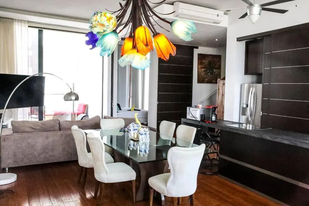 Exotic Ph/Terrace/ Freeparking/5A Avenue/Fast Wifi Apartment Playa del Carmen